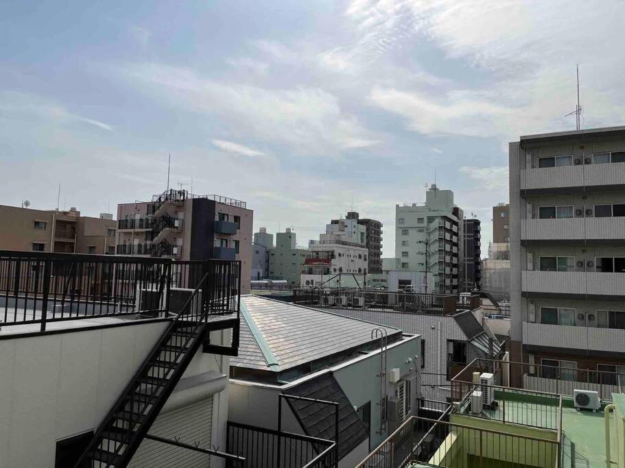 東京都503 Oshiage Sta 3Mins Walk! Wi-Fi & Elevator 4Paxアパートメント エクステリア 写真